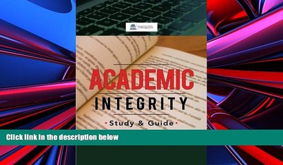 Pre Order Academic Integrity: Study   Guide Olugbenro Oyekan mp3