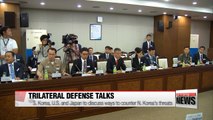 S. Korea, U.S. and Japan to discuss ways to counter N. Korea's threats