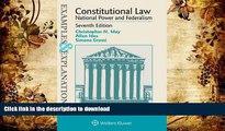 Epub Examples   Explanations: Constitutional Law: National Power and Federalism (Examples