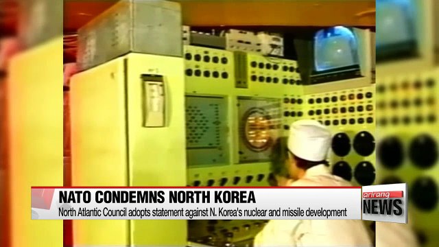 NATO's North Atlantic Council adopts statement condemning N. Korea