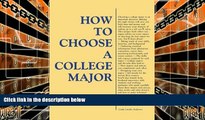 Audiobook How to Choose a College Major Linda Landis Andrews On CD