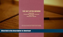 Pre Order The Day After Reform: Sobering Campaign Finance Lessons from the American States