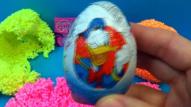 3 surprise eggs! Disney DONALD DUCK My Little PONY Love is eggs surprise For Kids BABY mymillionTV