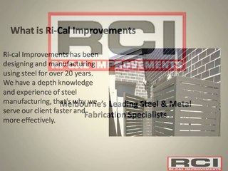 Ri-Cal Improvements