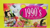 Candy Review with Vintage 1990s Candy Skittles Bubble Tape & Lollipop a Nostalgic Candy Mix