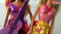 Barbie Girl Doll Rock N Royals & Barbie Girl Dolls Fairytale Fashion | Toys Video For Kids