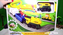 Load the Logs at the Mill!! Lionel Crayola Imagineering Non Powered Train Play Set
