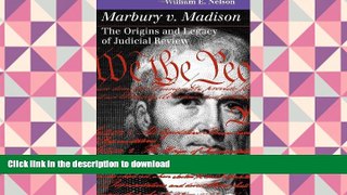 Audiobook Marbury v. Madison : The Origins and Legacy of Judicial Review Kindle eBooks