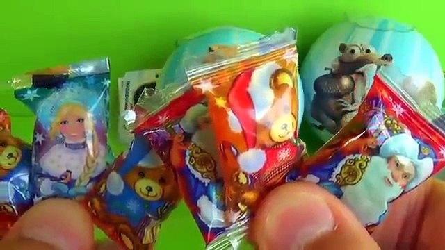 ICE AGE eggs surprise Unboxing 3 Ice Age surprise eggs Ice Age Ice Age Ice Age