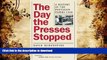 Audiobook The Day the Presses Stopped: A History of the Pentagon Papers Case