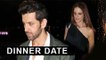 Hrithik Roshan & Sussanne Khan SPOTTED At A DINNER DATE Post Seperation