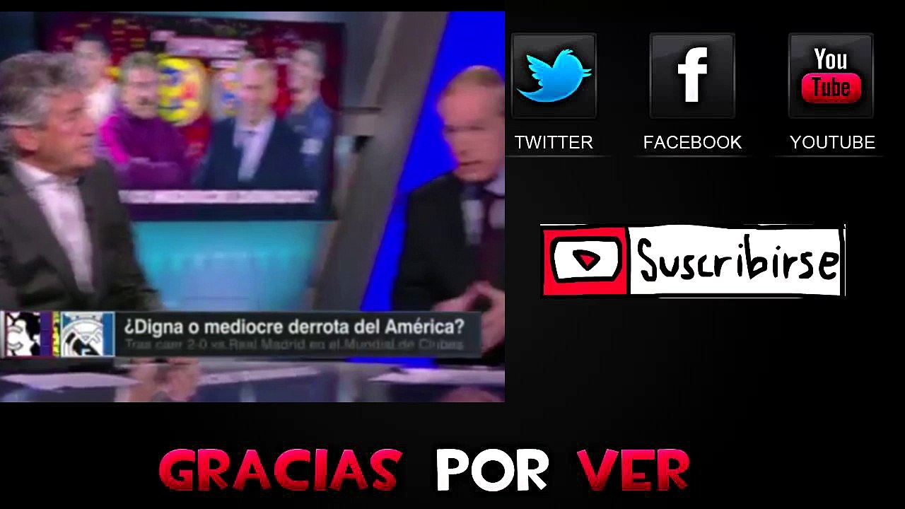 Jose Ramon La actitud del America fue Mediocre ante el Real Madrid