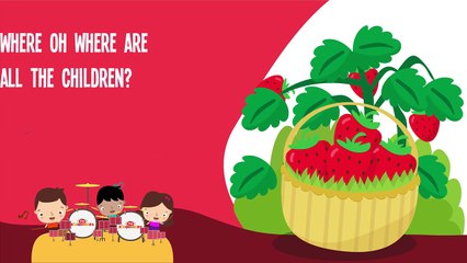 The Strawberry Song for Kids | Strawberry Patch Song with Lyrics for Children