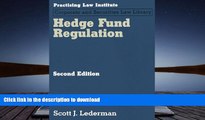 Read Book Hedge Fund Regulation Kindle eBooks