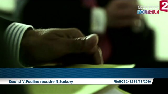 Vladimir Poutine à Nicolas Sarkozy Tu continues sur ce ton et je t’écrase