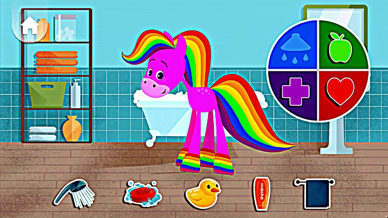 My Pet Rainbow Horse | Babyfirst Children and Toddlers Educational Games - Play and Fun
