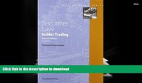 Read Book Securities Law: Insider Trading (Turning Point Series) On Book