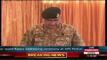 Army Chief Gen Bajwa Address in Peshawar 16th December 2016