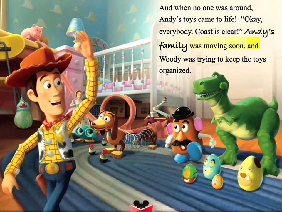 Toy Story - Story Book for Ipad