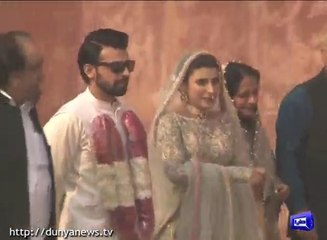 Nikkah ceremony of Urwa and Farhan in Badshahi mosque