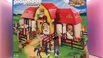Playmobil Reiterhof Country Deutsch – Unboxing und Kommentar – Vorstellung des riesigen Ponyhofs