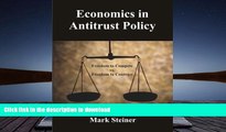 Pre Order Economics in Antitrust Policy: Freedom to Compete vs. Freedom to Contract On Book
