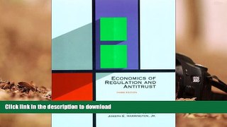 Pre Order Economics of Regulation and Antitrust - 3rd Edition Full Book