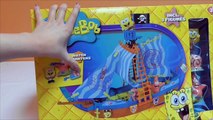 Little Kelly - Toys & Play Doh : SPONGEBOB PIRATE SHIP! (Spongebob, Pirates)