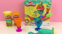 Play-Doh Eiskreation Spielset zum kneten für Kinder ab 3 Jahren demo