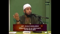 Khalid Basalamah - Adakah sunnah merayakan Maulid, adakah sunnah merayakan isra miqrad, adakah sunnah zikir bersama