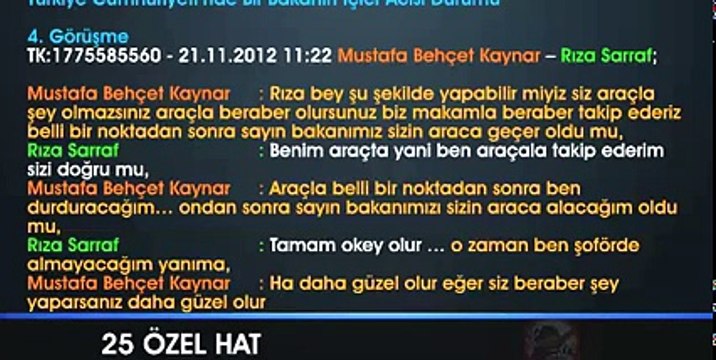 Zafer Çağlayan Reza İle Görüşüyor Otobanda Buluşma ve Tuvalette Rüşvet
