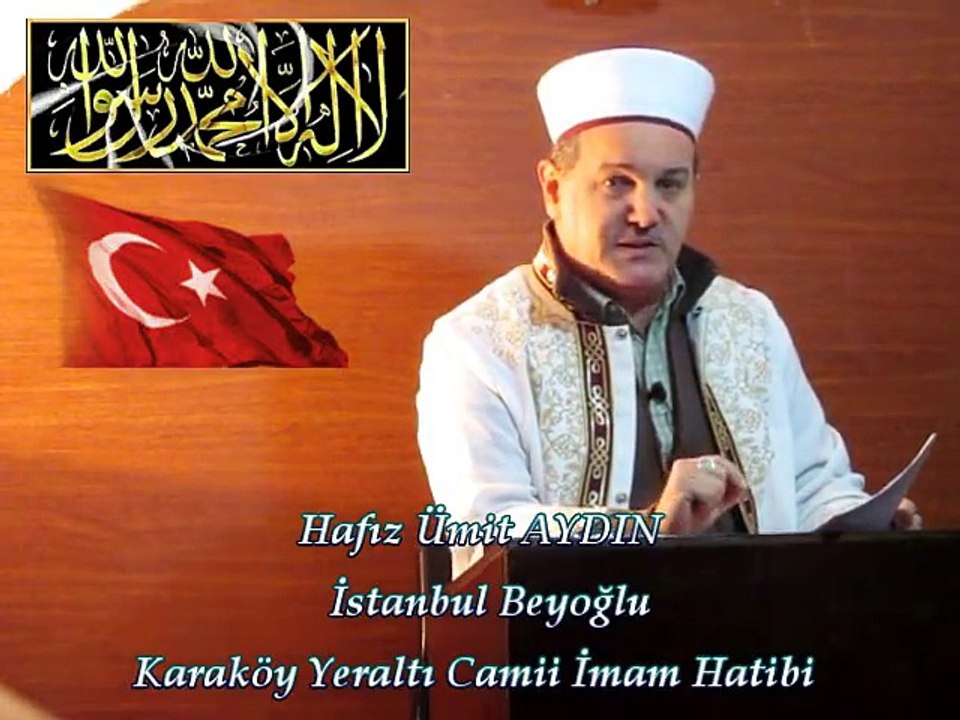 Hafız Ümit AYDIN " PEYGAMBERİMİZ S.A.V KUTLU DOĞUMU " Cuma Vaazı.