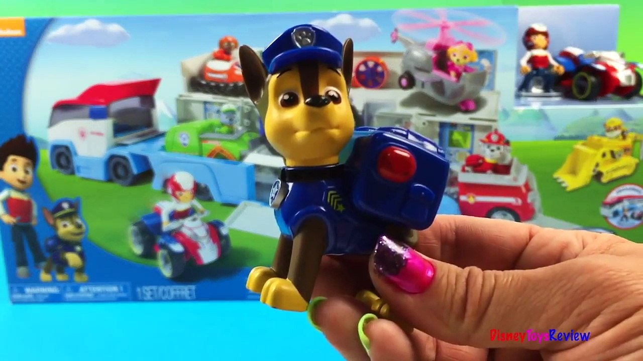Paw Patrol Patroller Truck Ryder Zuma Chase Marshall Rocky Sky Patrulla De Cachorros