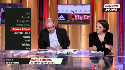 Foot - EDS : Benzema en fait-il trop avec Zidane ?