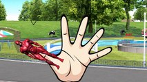 SuperHeroes Finger Family Popular Nursery Rhymes | 3D Rhymes For Children Songs