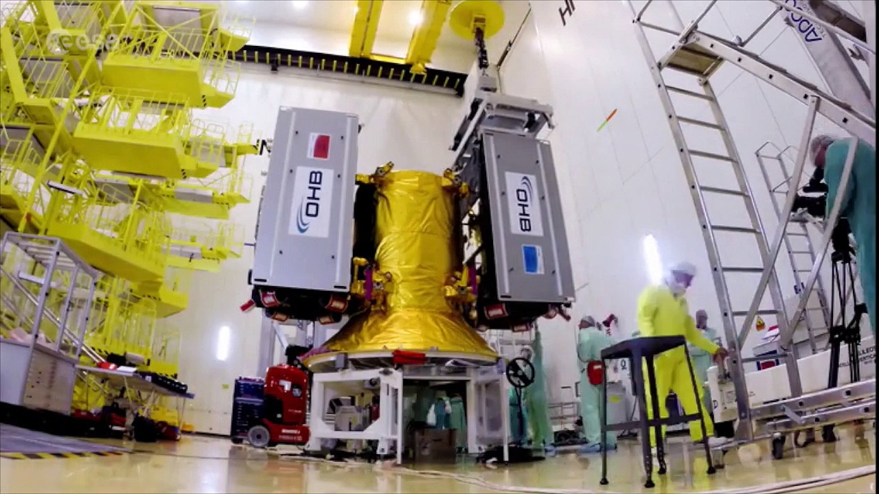 Galileo. Les préparatifs du lancement