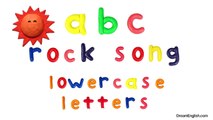 ABC Rock Song Lower Case | Action ABCs | Children, Kids, Preschool, Kindergarten, Learn English