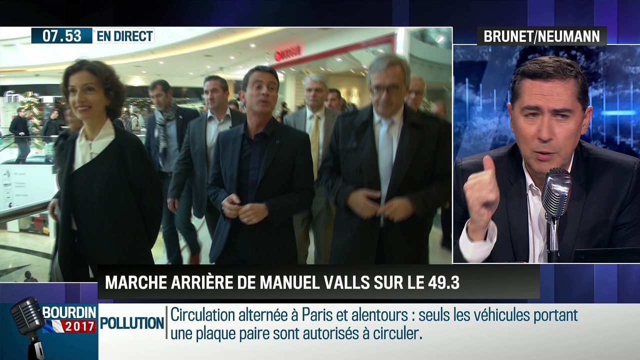 Brunet & Neumann : Pourquoi Manuel Valls veut-il supprimer l'article 49-3 ? - 16/12