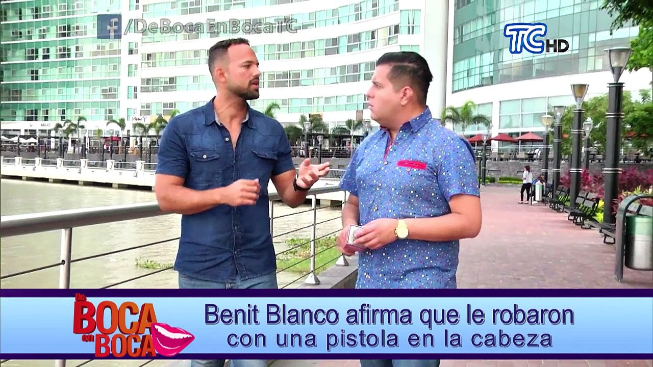 Benit Blanco vivió momentos de angustia, fue víctima de la delincuencia