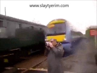 Tren garında müthiş bir olay