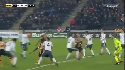 Tom Huddlestone Penalty Goal HD - Hull City 1-0 Manchester United 26.01.2017