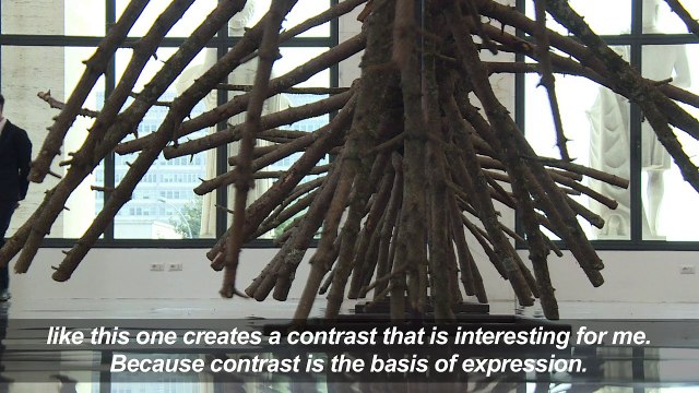 Penone exhibition brings touch of nature to fascist-era building