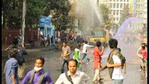 Choques con heridos en una protesta contra una central térmica en Bangladesh