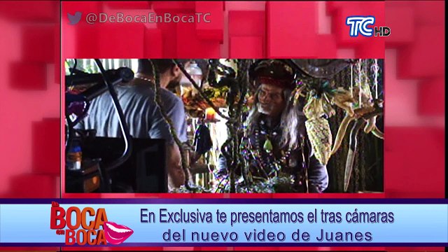 En exclusiva te presentamos el tras cámaras del nuevo video de Juanes