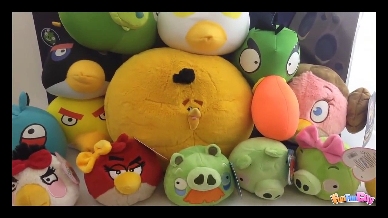 Angry Birds, Bad Piggies, Red Bird, Terence, Matilda, Bomb Bird, Hal, Chuck, Stella, The Blues