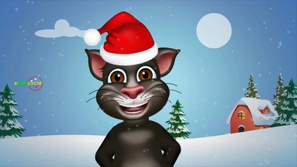 We Wish You a Marry Christmas, Christmas Song for Kids, Tom Cat Singing Christmas Song