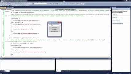 C# 8. Ders - Karar Yapıları (IF-ELSE) - Part 3