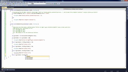 C# 8. Ders - Karar Yapıları (IF-ELSE) - Part 5