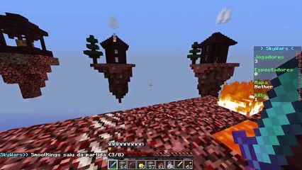 [SKY WARS] ESTAVA MORRENDO E DECIDIU FUGIR ! MINECRAFT