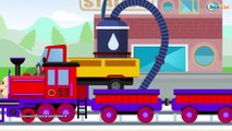 TRENES infantiles - Caricaturas de Trenes - Dibujos Animados Educativos - Vídeos Para Niños